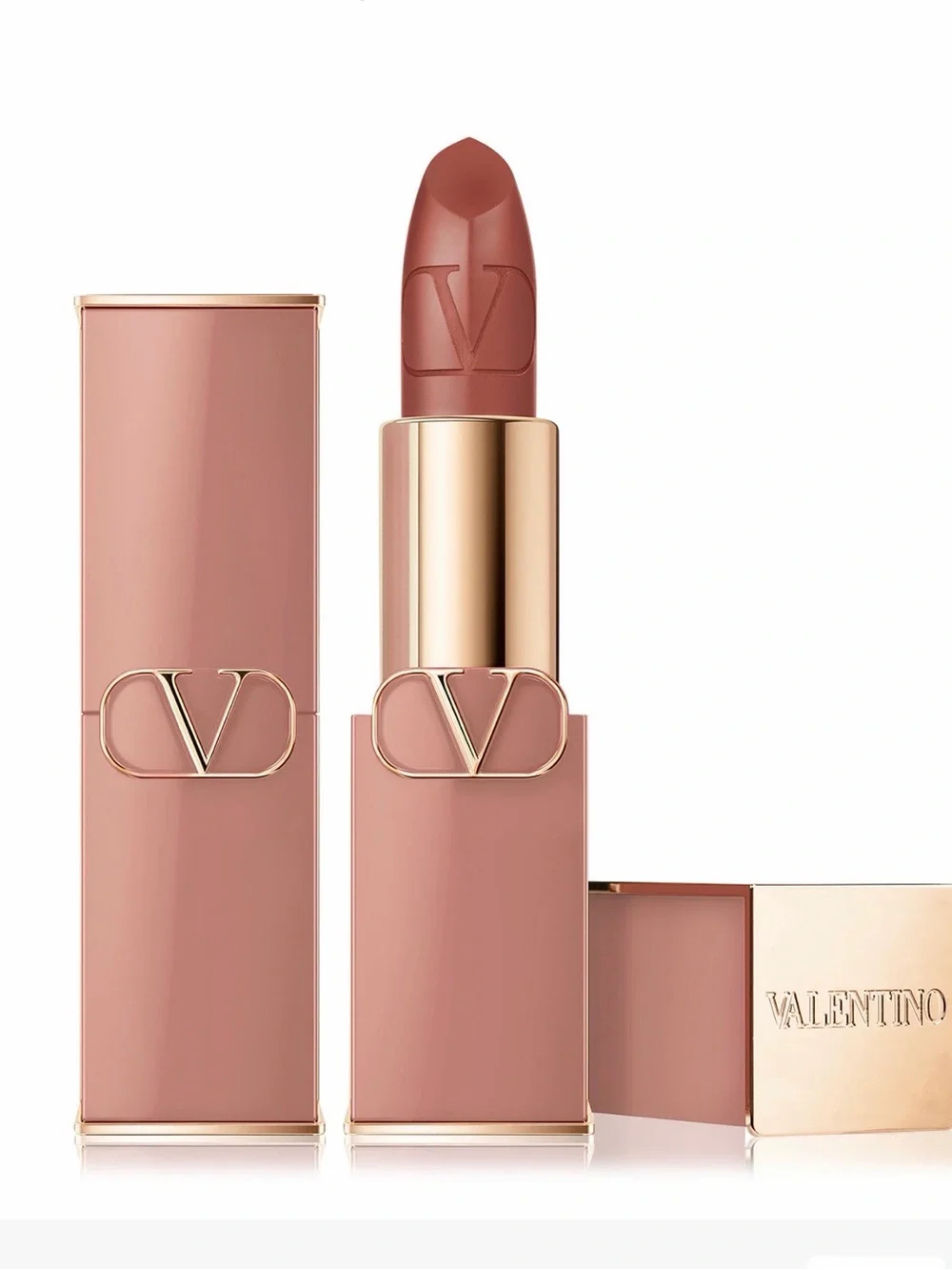 Valentino Rosso Valentino Satin Lipstick — 113R Nude Caress NEW IN BOX✨